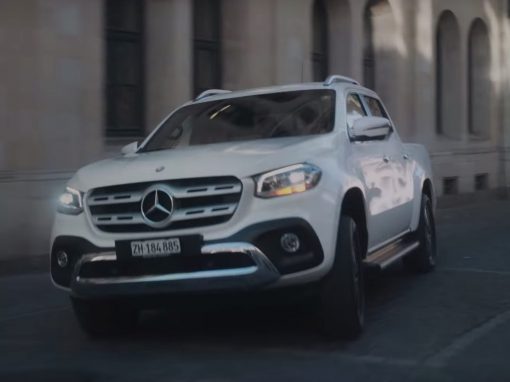 Mercedes with Roger Federer